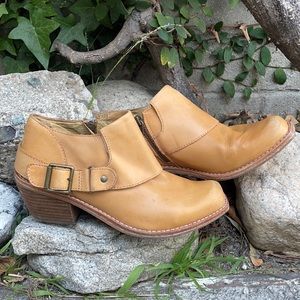 Anthropologie Latigo Prana leather booties